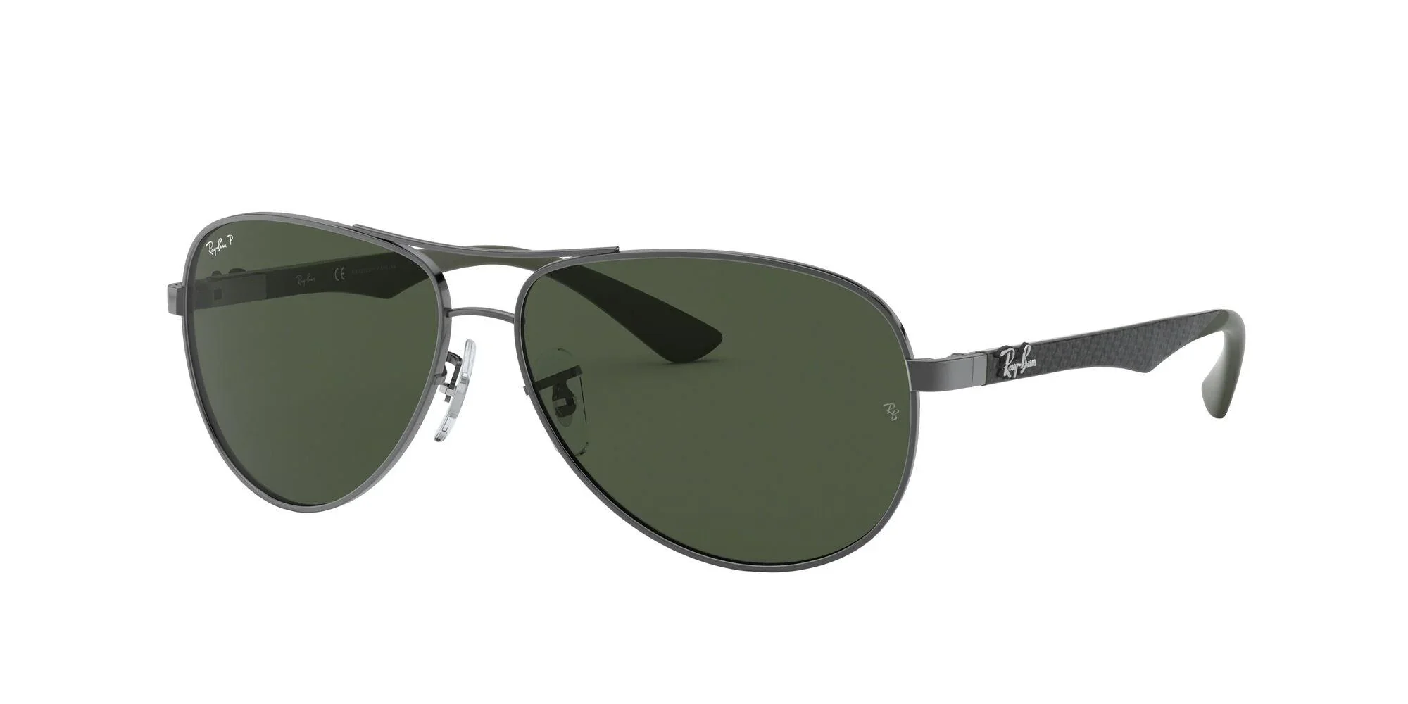 Ray-Ban | 8313 Aviator Carbon Fibre | Gunmetal Polarised - Image 2