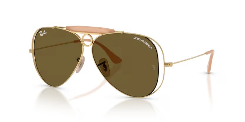 Ray-Ban Dolce Gabbana | RB3138M | Arista with Dark Brown - Image 2