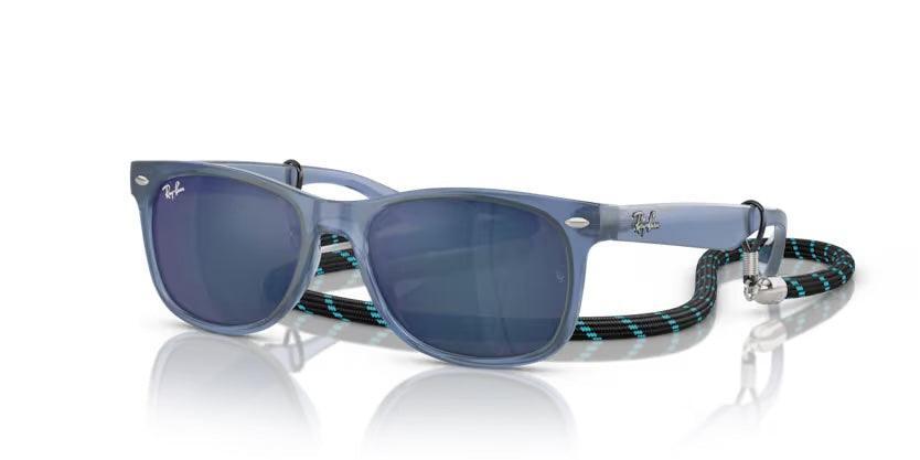 Ray-Ban Junior | 9052S Junior New Wayfarer | Opal Blue - Image 2