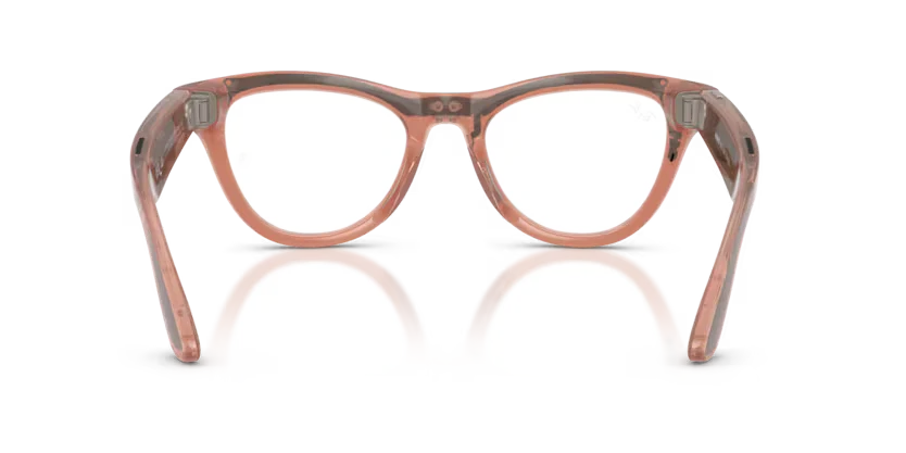 Ray- Ban Meta Gen 2 | RW4014 Skyler | Shiny Peach Transition Brown - Image 6