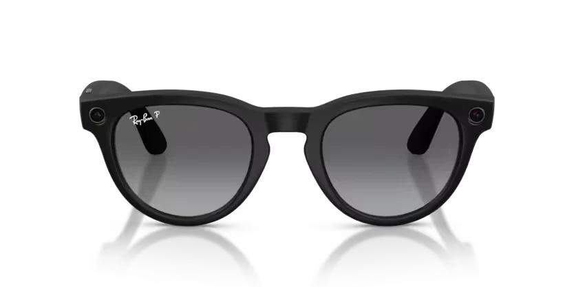 Ray-Ban Meta Gen 2 | RW4013 Headliner | Matte Black Gradient Graphite Polarised