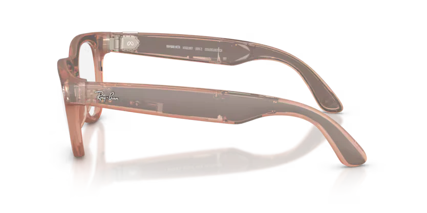Ray-Ban Meta Gen 2 | RW4013 Headliner | Matte peach Transition Grey - Image 5