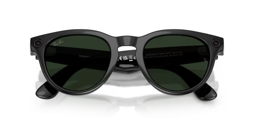 Ray-Ban Meta Gen 2 | RW4013 Headliner | Shiny Black Graphite Green Transitions - Image 9