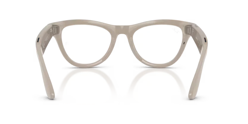 Ray-Ban Meta Gen 2 | RW4014 Skyler | Shiny Chalky Grey Transitions Sapphire - Image 6