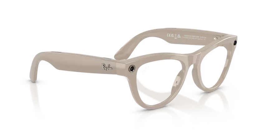 Ray-Ban Meta Gen 2 | RW4014 Skyler | Shiny Chalky Grey Transitions Sapphire - Image 7