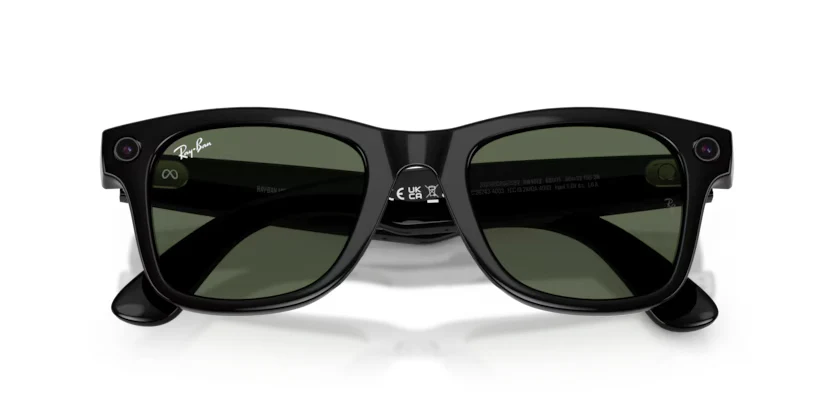 Ray-Ban Meta Gen 2 | RW4012 Wayfarer L | Black Green - Image 6