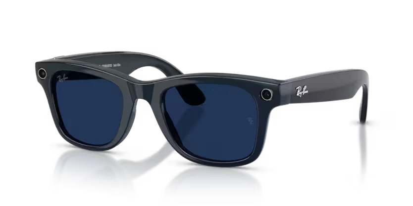 Ray-Ban Meta Gen 2 | RW4012 Wayfarer L | Shiny Cosmic Blue Sapphire Transitions - Image 4