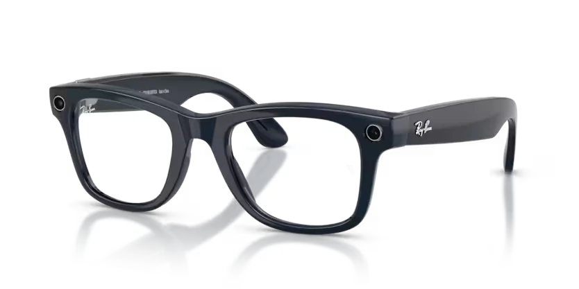 Ray-Ban Meta Gen 2 | RW4012 Wayfarer L | Shiny Cosmic Blue Sapphire Transitions - Image 3