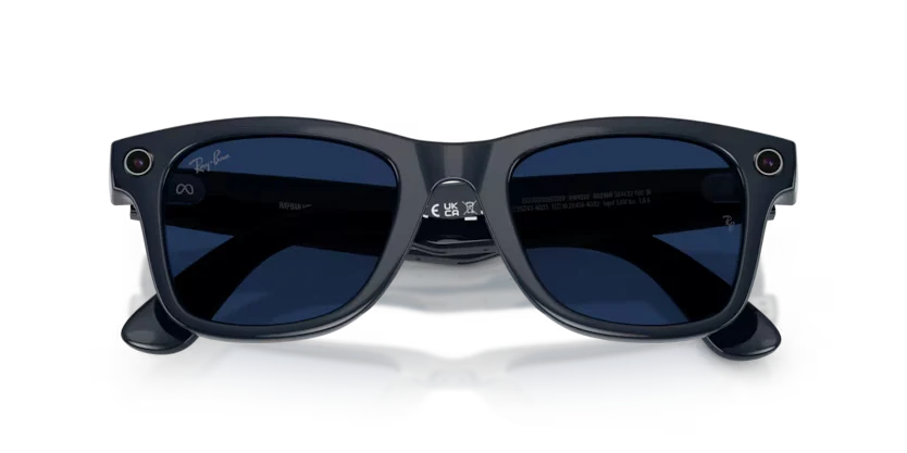 Ray-Ban Meta Gen 2 | RW4012 Wayfarer L | Shiny Cosmic Blue Sapphire Transitions - Image 7