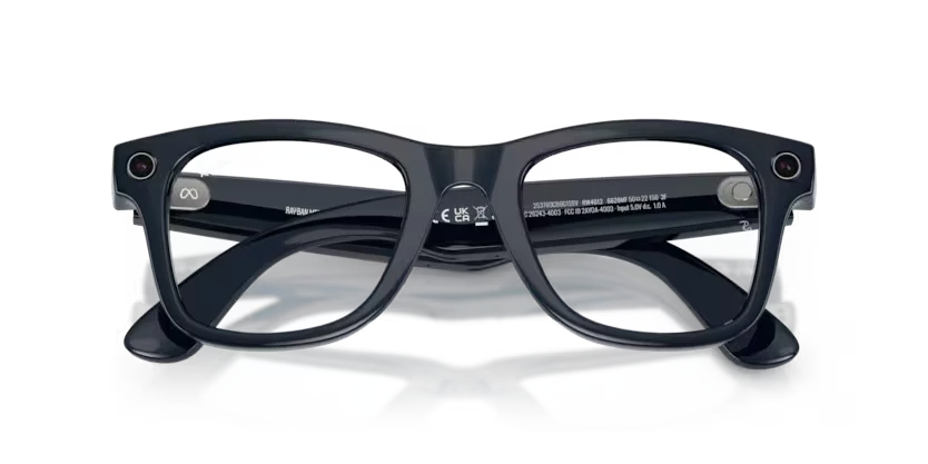 Ray-Ban Meta Gen 2 | RW4012 Wayfarer L | Shiny Cosmic Blue Sapphire Transitions - Image 9