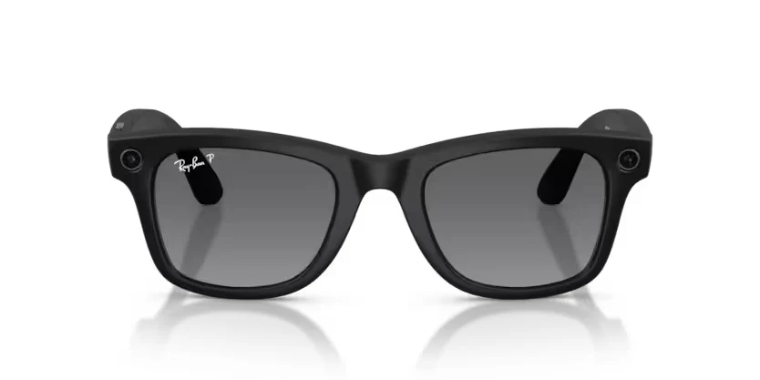 Ray-Ban Meta Gen2 | RW4012 Wayfarer | Matte Black Gradient Graphite Polarised