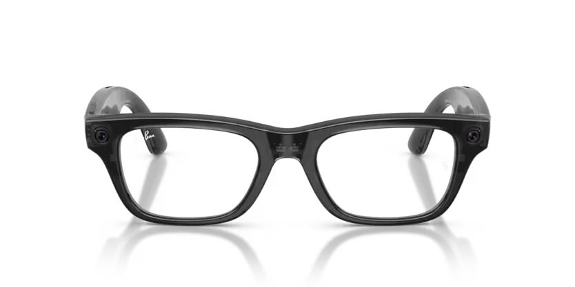 Ray-Ban Meta Gen 2 | RW7001 Blayzer Optics | Transparent Black Clear