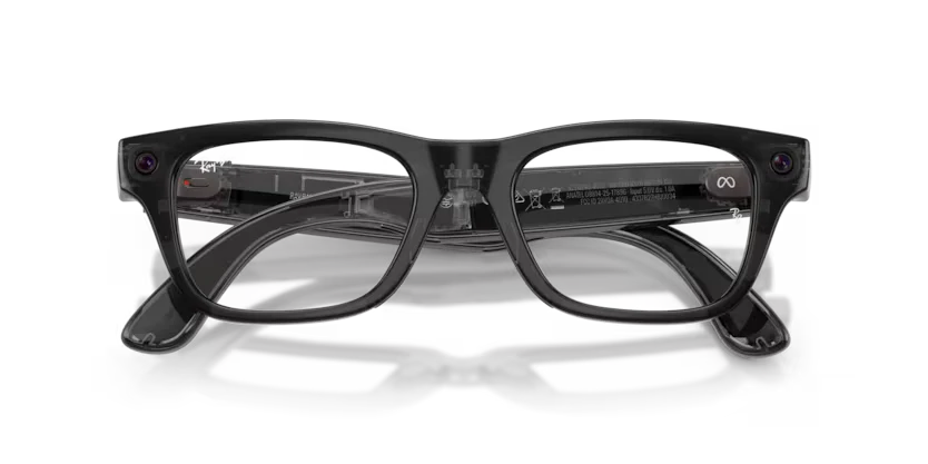 Ray-Ban Meta Gen 2 | RW7001 Blayzer Optics | Transparent Black Clear - Image 4