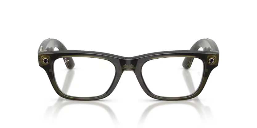 Ray-Ban Meta Gen 2 | RW7001 Blayzer Optics | Transparent Dark Olive