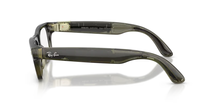 Ray-Ban Meta Gen 2 | RW7001 Blayzer Optics | Transparent Dark Olive - Image 3