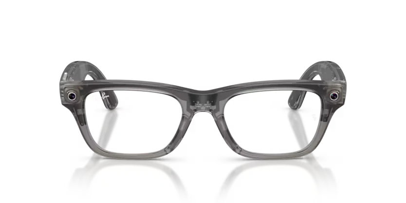 Ray-Ban Meta Gen 2 | RW7001 Blayzer Optics | Transparent ice grey
