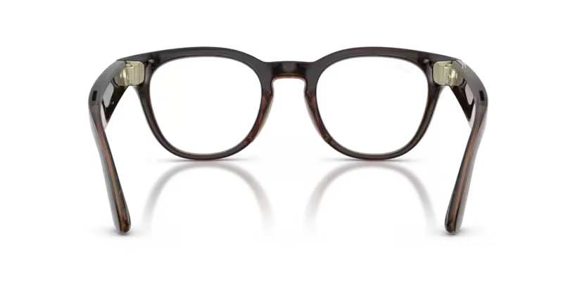 Ray-Ban Meta Gen 2 | RW7002 Scriber Optics | Transparent Umber Clear - Image 4