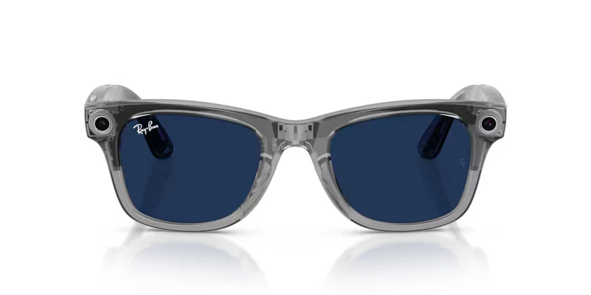 Ray-Ban Meta Gen 2 | RW4012 | Shiny Transparent Grey - Image 2