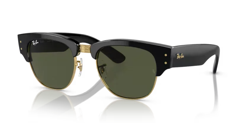 Ray-Ban | 0316S Mega Clubmaster | Black On Gold - Image 2