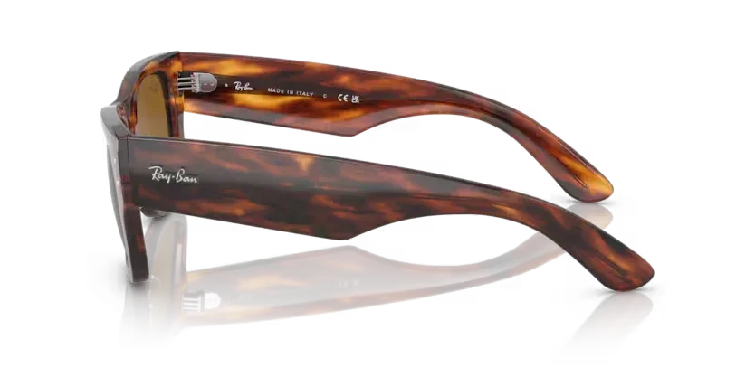 Ray-Ban | 0840S Mega Wayfarer | Striped Havana - Image 3