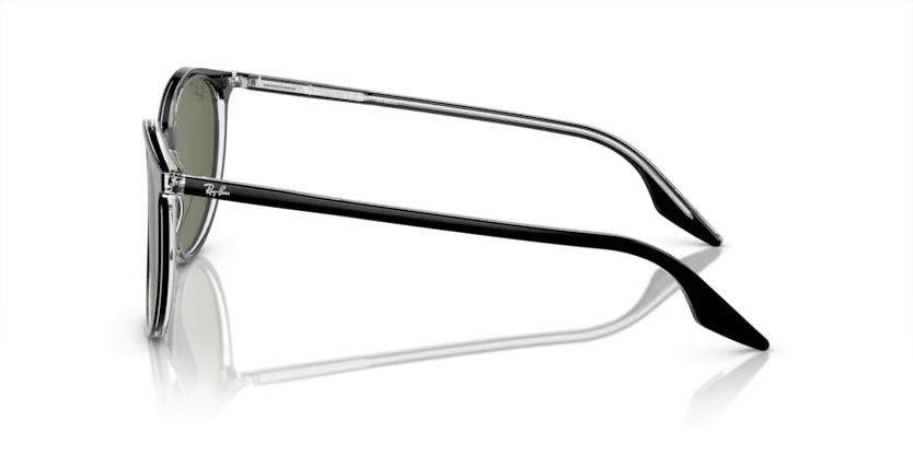 Ray-Ban | 2204 | Black On Transparent - Image 3