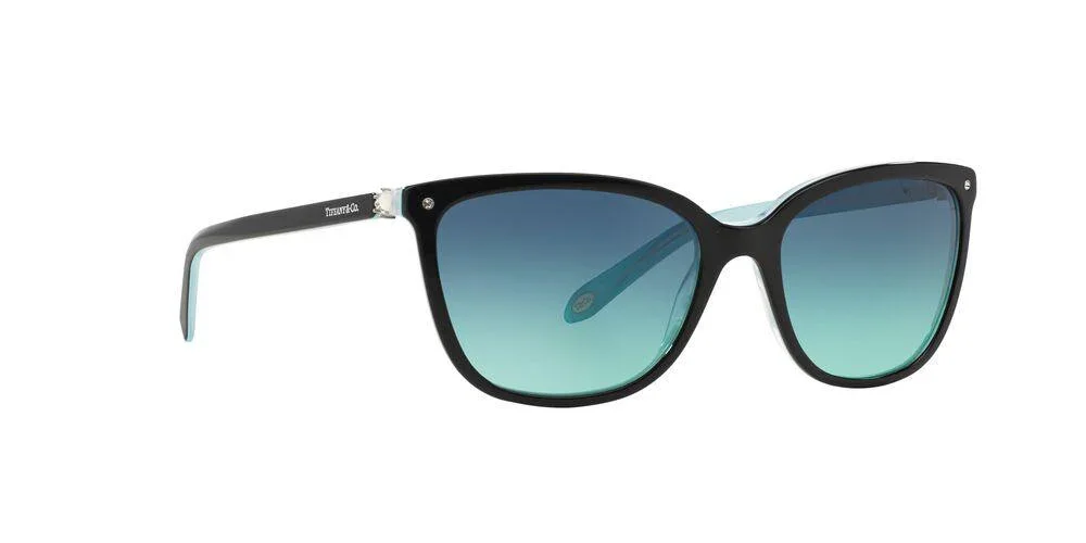 Tiffany & Co. | 4105HB | Black/Striped Blue - Image 3