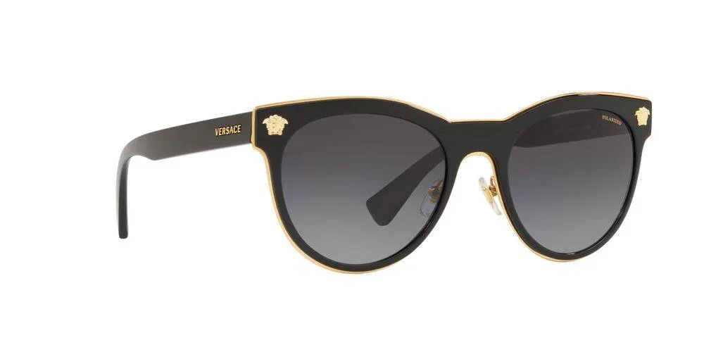 Versace | 2198 Medusa Charm | Black Polarised - Image 3