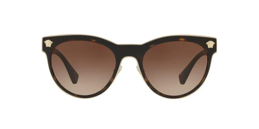 Versace | 2198 Medusa Charm | Dark Havana