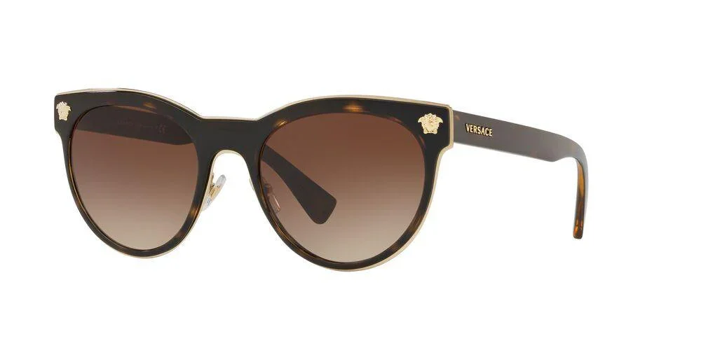 Versace | 2198 Medusa Charm | Dark Havana - Image 2