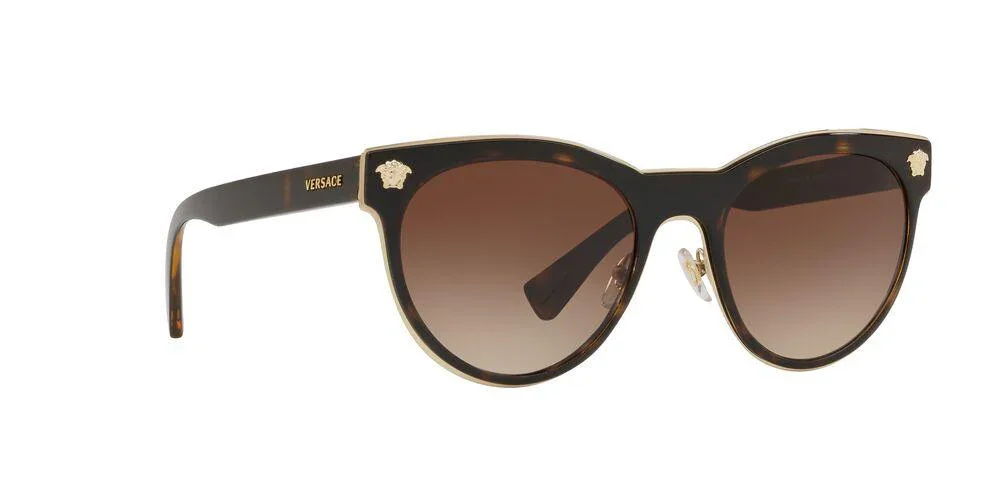 Versace | 2198 Medusa Charm | Dark Havana - Image 3