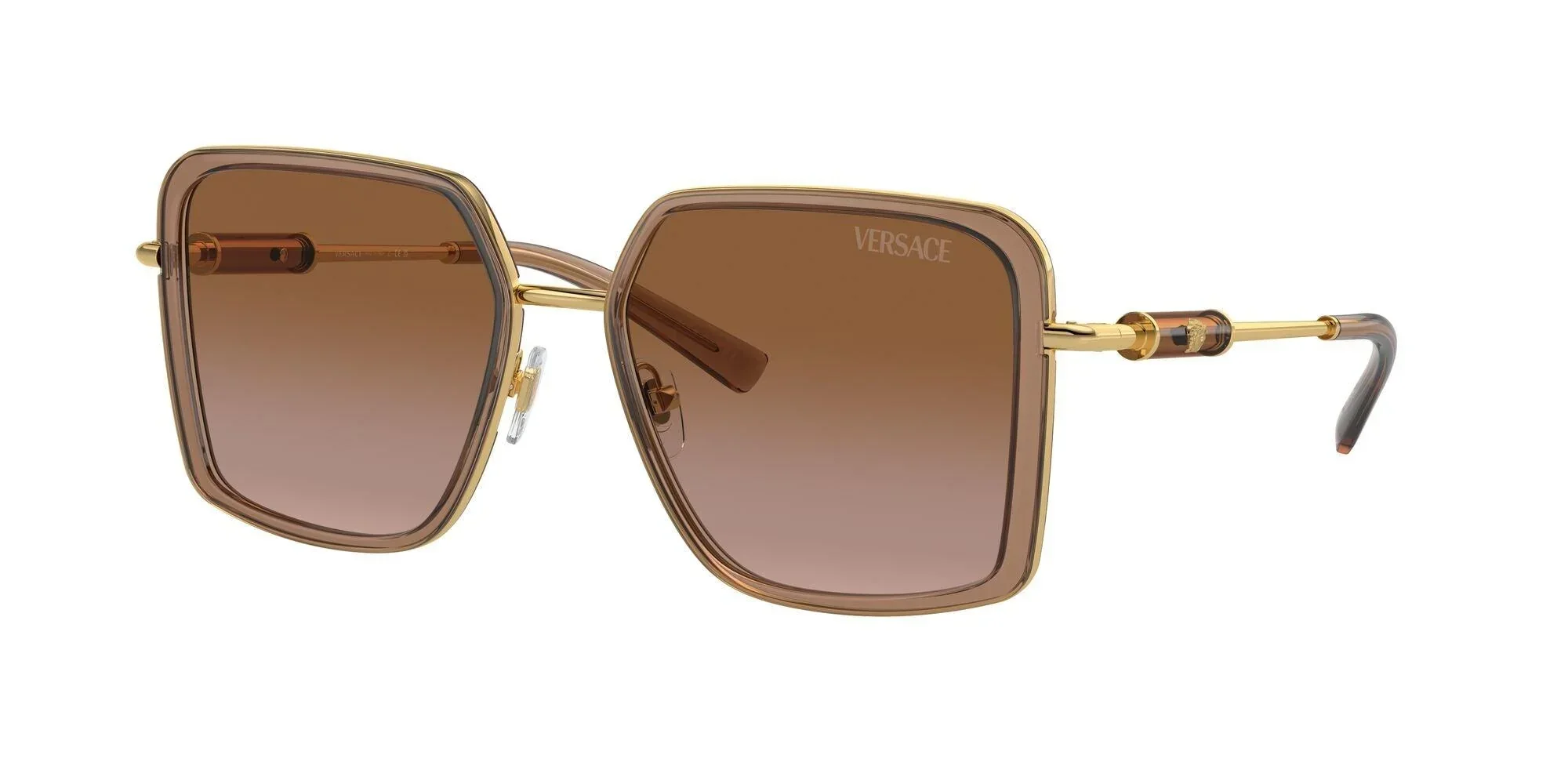 Versace | 2261 | Brown Transparent - Image 2