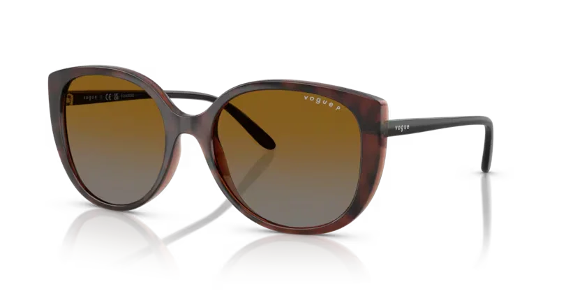 Vogue | 5623S | Top Dark Havana/Light Brown Polarised - Image 2