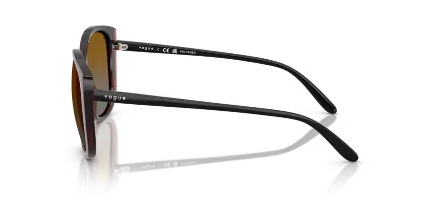 Vogue | 5623S | Top Dark Havana/Light Brown Polarised - Image 3