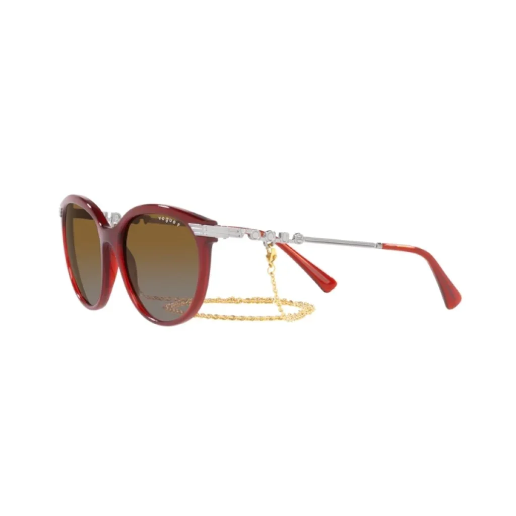Vogue Eyewear | VO5460S | Transparent Opal Dark Red - Image 3