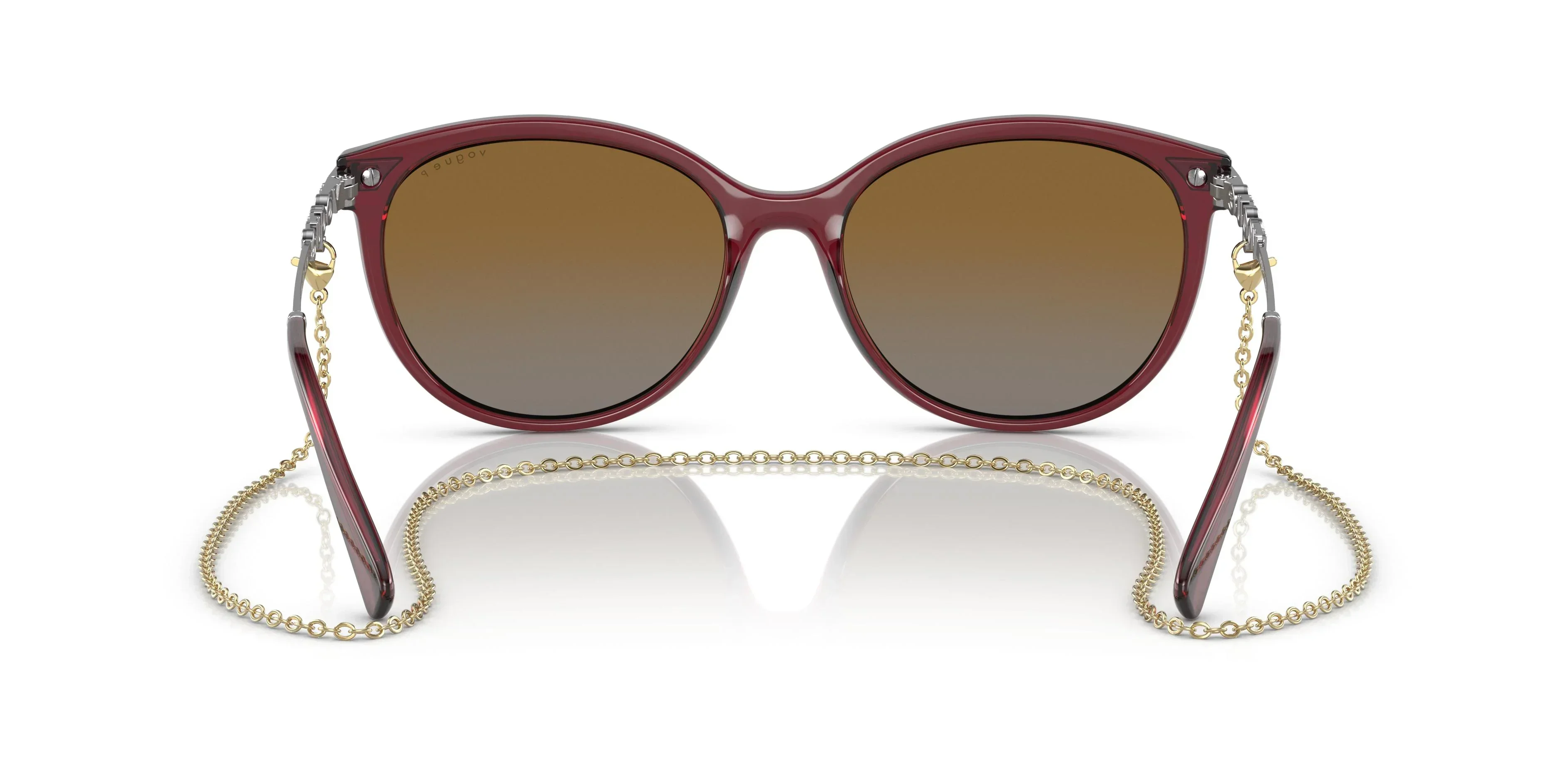 Vogue Eyewear | VO5460S | Transparent Opal Dark Red - Image 5