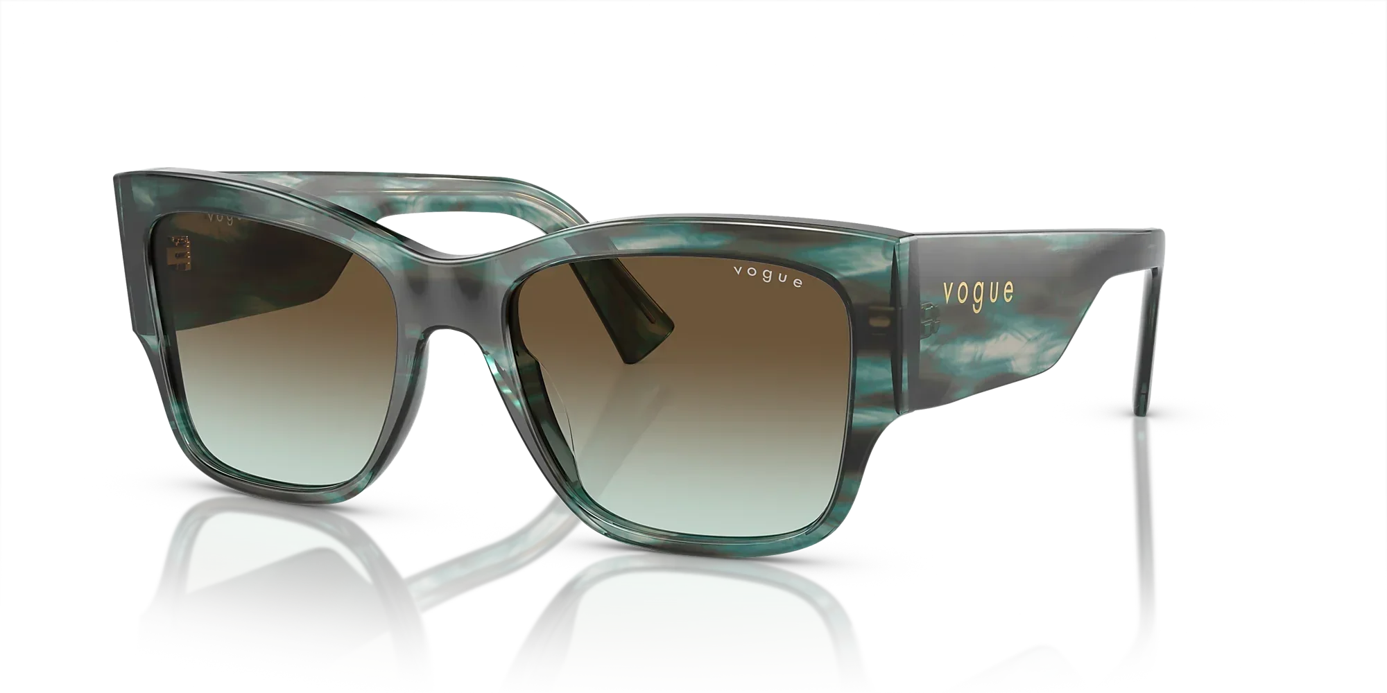 Vogue Eyewear | VO5462S | Green Havana - Image 2