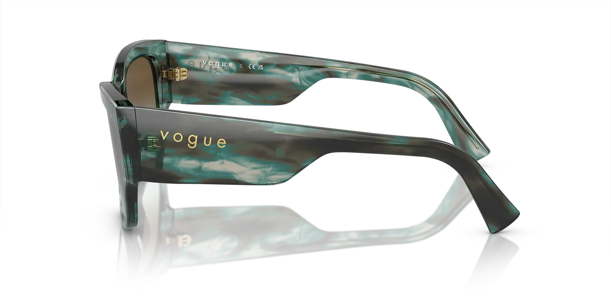 Vogue Eyewear | VO5462S | Green Havana - Image 3