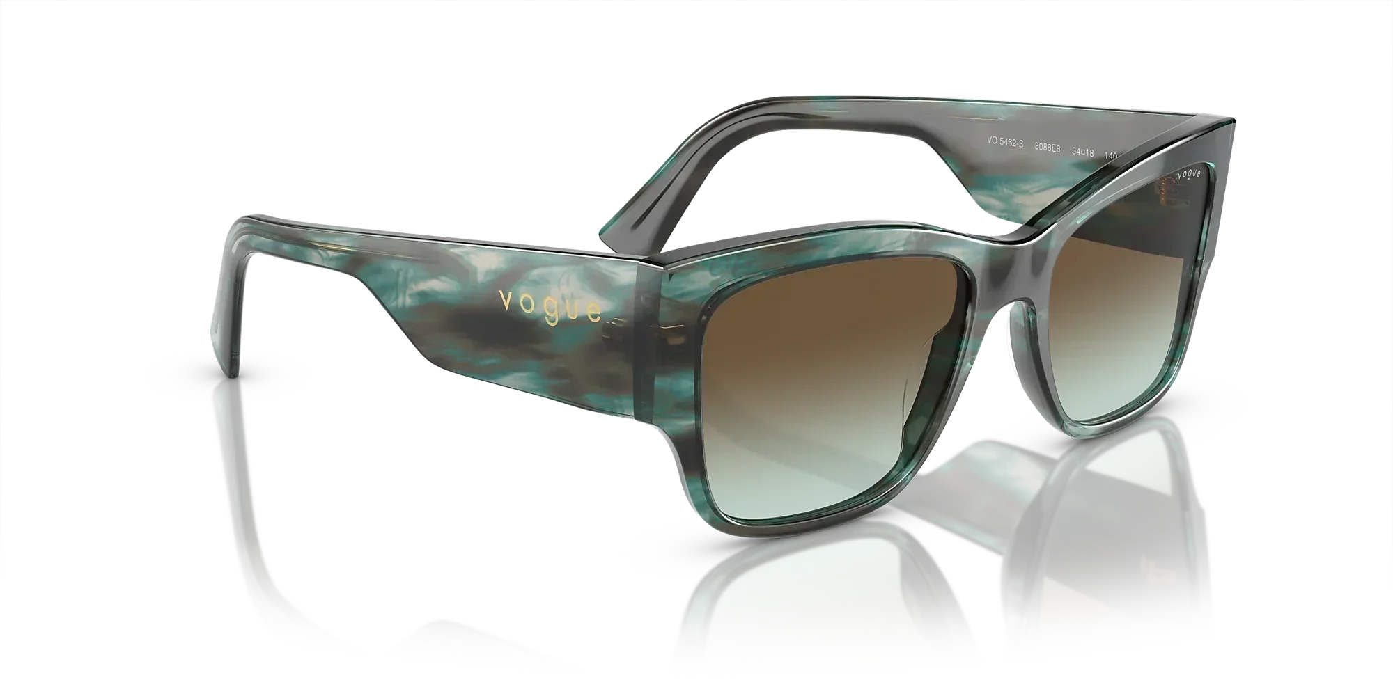 Vogue Eyewear | VO5462S | Green Havana - Image 5