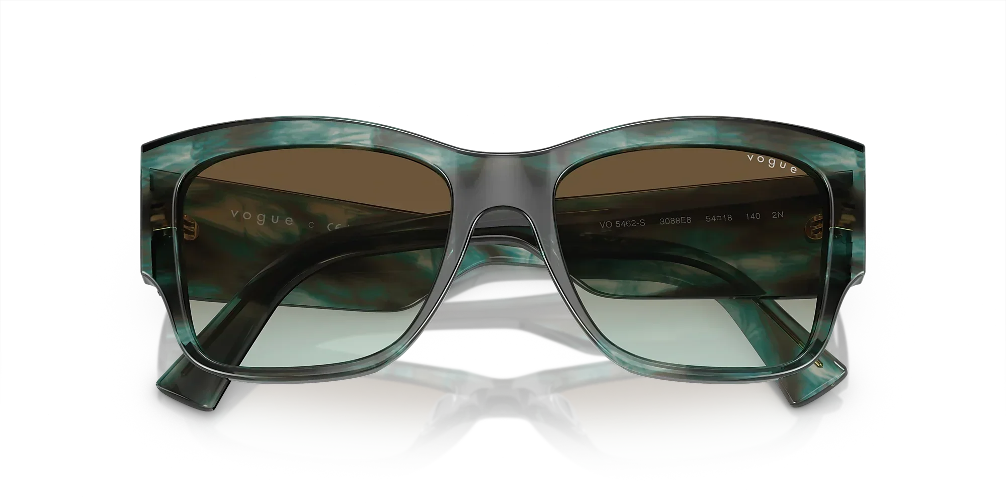 Vogue Eyewear | VO5462S | Green Havana - Image 6
