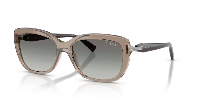 Vogue Eyewear | VO5678SB | Transparent Brown Gradient Grey - Image 2