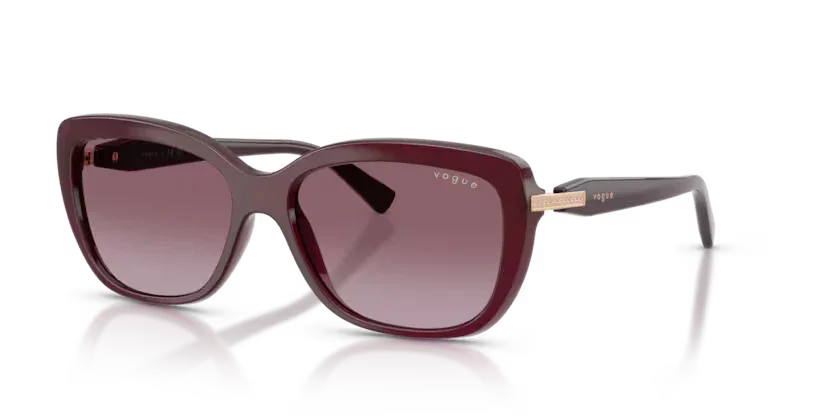 Vogue Eyewear | VO5678SB | Transparent Cherry Gradient Violet - Image 2